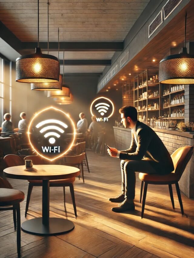 Public Wi-Fi Safety Tips 2025 Web Story Title Image