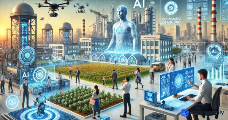 How AI Will Change Indian Jobs by 2030 — Future India Workforce Illustration