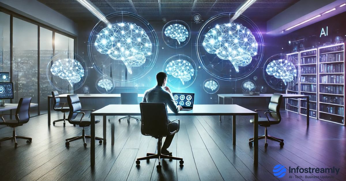 Person using ChatGPT into a multi-brain genius by applying a structured prompt for multi-perspective thinking