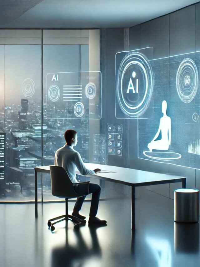 AI agents supporting daily work and productivity in a modern workspace