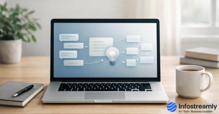 best chatgpt prompts for 2026 shown through a calm modern workspace with AI idea visuals