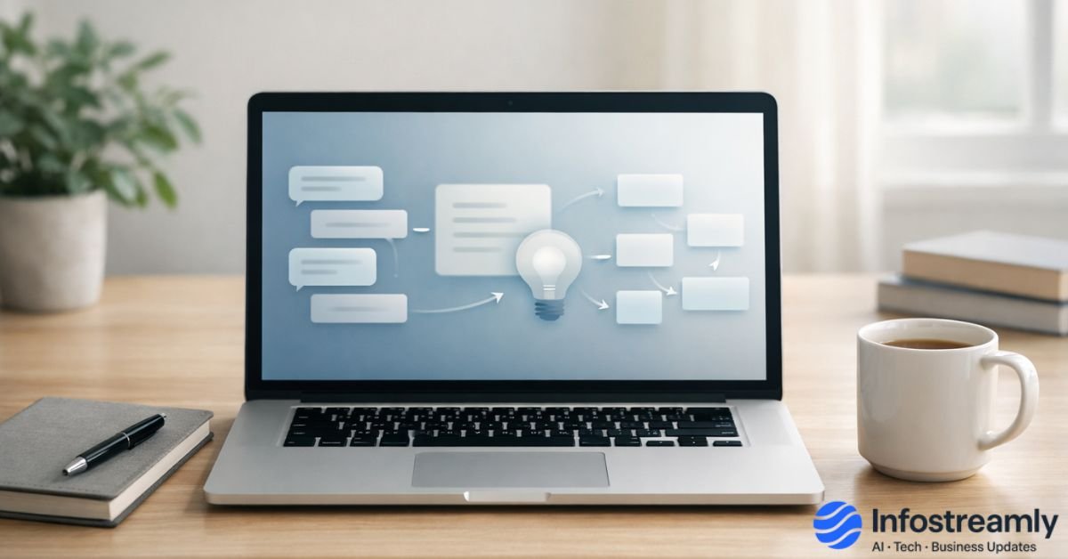 best chatgpt prompts for 2026 shown through a calm modern workspace with AI idea visuals