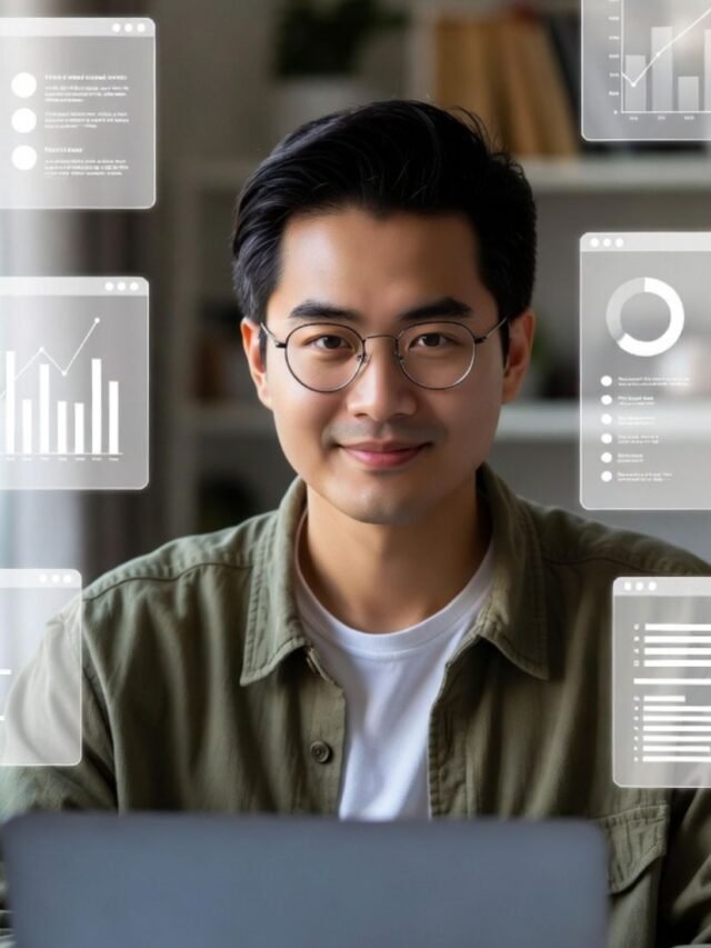 Beginner freelancer learning AI skills on a laptop to start freelancing in 2026